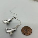 Witch Hat Enamel Halloween Earrings Black Yellow Silver Gray Photo 7