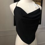 Capulet NWT Jayden Halter Neck Cami Open Back Handkerchief Black S Photo 4