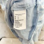 American Eagle Plaid Tie Back Babydoll Mini Dress Photo 5