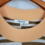 Madewell  Womens Sweater Small Brown Stripe Wool Blend Play Smithe Pullover Photo 1