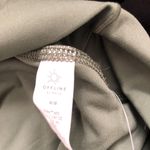  OFFLINE By Aerie Tiered Athletic Skort Medium Olive Green &‎ White NWT Photo 2