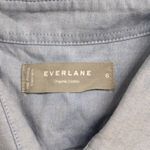Everlane Relaxed Oxford Shirt White Organic Cotton Long Sleeve Button-Up 6 Photo 5