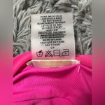 Ramy Brook  Women’s Pink High-Rise Ivo Pleat Bikini Bottoms Size Small NWOT Photo 4