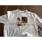 Vintage Bobbie Brooks 90s Harvest Fall Thanksgiving Embroidered Sweatshirt XL Photo 6