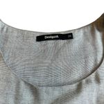 Desigual  Sleeveless Dress Patch Plaid Lace Shift Fit Size 38 10 Women's US Photo 2