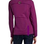 Neon Buddha Merritt Patchwork Jacket, ladies petite small magenta purple Photo 8