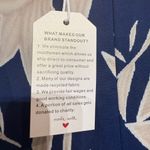 Made With Love Navy Floral Cold Shoulder Wide Leg Jumpsuit Sz M NWT Blue Size M Photo 7