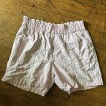 Ki Ko Mo vintage pink & white striped L high waist shorts Size L Photo 0