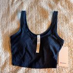 Lululemon  Athletica Navy Crop Top Photo 7