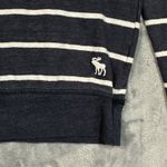 Abercrombie & Fitch Abercrombie Fitch Navy White Striped Pullover Sweater Women's XS Photo 3