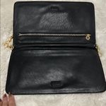 Tory Burch  Reva Clutch Black Patent Leather Photo 5
