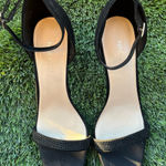 Nine West Black Heels Elegant Suede Pumps Photo 0
