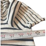 Talbots Navy Blue White Short Sleeve Popover V-neck Nautical Picnic Top 2X Photo 8