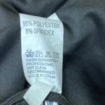 Women's Black One Shoulder Neck Stretch Long Sleeve Fitted Blouse Top Size S Photo 2