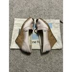 Toms Blush Pink Peep Toe Espadrille Wedge Heels Shoes 7.5 Neiman Marcus Photo 5