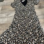 Idyllwind  WOMEN'S ABERDEEN ROAD FLORAL WRAP DRESS Size M Photo 4