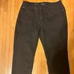 Charter Club  Black Straight Leg Jeans Size 16 Petite Photo 3