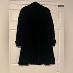 John Caruana Vintage Retro Velvet Coat Whimsigoth Witchy Opera de Ball Velour Black Size M Photo 2