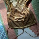 Anthropologie Gold Dress Photo 1