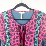 Matilda Jane  A Little Party Dress Swiss Dots Mixed Prints Lined Dress Medium Photo 3