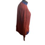 RUBZOOF Women’s Oversized‎ Sweatshirt Orange Size Small Long Cuffed Sleeves New Photo 1