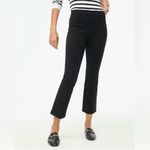 J.Crew Cropped Flare Ponte Pant - Size 6 - Black **READ DESCRIPTION** Photo 1