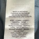 Lauren Ralph Lauren Women’s Twill Denim Ruffled Blue Dress Size 8 Photo 10