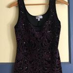 Metaphor MD black velvet purple jewel top Photo 4