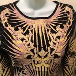 Herve Leger Printed Bodycon Scuba Mini Body Con Dress Sz M Back Zip Sexy Photo 10