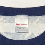 Hanna Andersson Women's Long John Pajama Set Small Fair Isle Organic Cotton EUC Photo 4