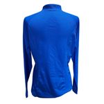Coolibar Freestyle UPF 50+ Quarter Zip Long Sleeve Rash Guard Top Baja Blue (M) Size M Photo 2