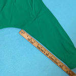 Chic Me  dolman long sleeve button up collared blouse top beautiful green size S Photo 7