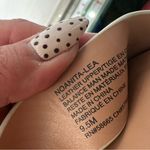 New Look Nordstrom Noanita-Lea Ivory Leather Platform Sandals Wood Block Heel Size 9.5M Photo 5