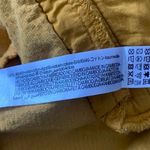 ZARA XS Corduroy Shacket Gold Yellow Frayed Hem Overshirt Photo 3