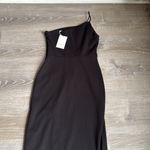 Amanda Uprichard NEW  Avon Dress in Black Small Photo 5