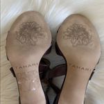 Tahari  Dark Brown Leather High Heel Sandals Size 7 Photo 5
