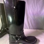 Michael Kors  Glossy Black Rain Boots Photo 8