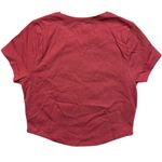 Madewell NWT Women's Heavyweight Jersey Crewneck Tee Size S Antique Rose Cropped Photo 3