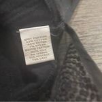 Adrienne Vittadini  black 3/4 sleeve dress blouse embellished small Photo 3