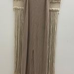 H&M Ribbed Beige Maxi Dress Photo 3