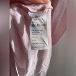 ALLSAINTS  Spitalfields Light Pink Scoop Neck Tshirt Sz 10 Cotton lightweight Photo 2