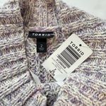 Torrid NWT  Purple Space dye Pullover Turtleneck Pointelle Sweater‎ Size 2X Photo 12