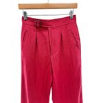 DEADSTOCK 70s Happy Legs High Rise Wide Leg Trouser Pants Rare Vintage Red‎ NWT Red Size undefined Photo 1