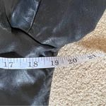 EUC Doma Women's Black‎ Leather Jacket Bomber Elastic Waist, Large Black Photo 13