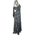 Altar'd State Altar’d State Large Midi Dress Floral V-Neck Tie Back Tiered Adjustable Straps Photo 3