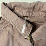 Free People Slouchy Denim Jacket Pink Photo 4