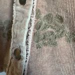 Mystree  Corduroy Embroidered Shacket Photo 4