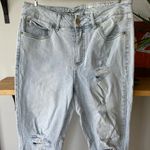 Seven7 Seven Jeans Light Distressed Wash Weekend Slim Fit Straight Leg Jeans Size 8 Photo 6