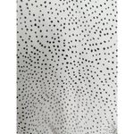 Sienna Sky  Dress Midi High Low Wrap‎ V neck Dress White & Black Dotted Size XS Photo 3
