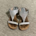 Donald Pliner Donald J. Pliner Metallic Silver Sandals Photo 0